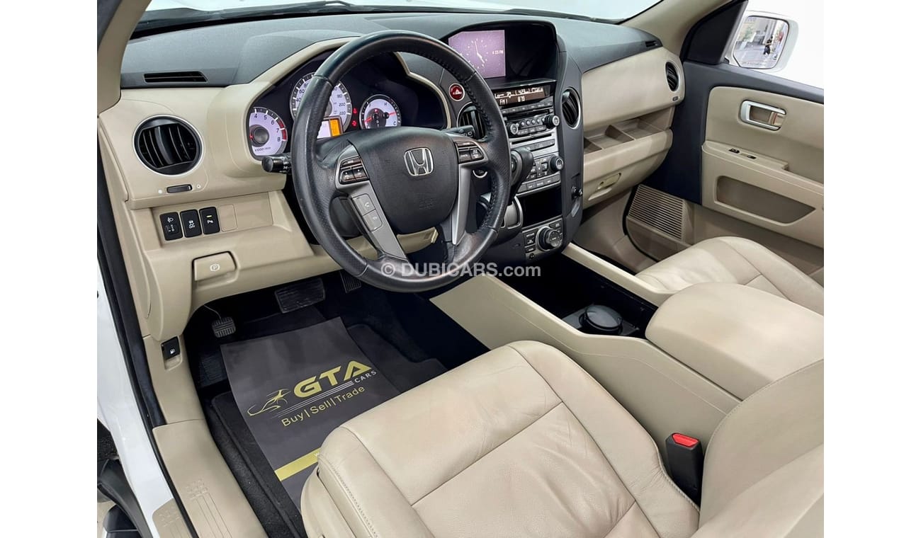 هوندا بايلوت 2012 Honda Pilot, Service History, GCC