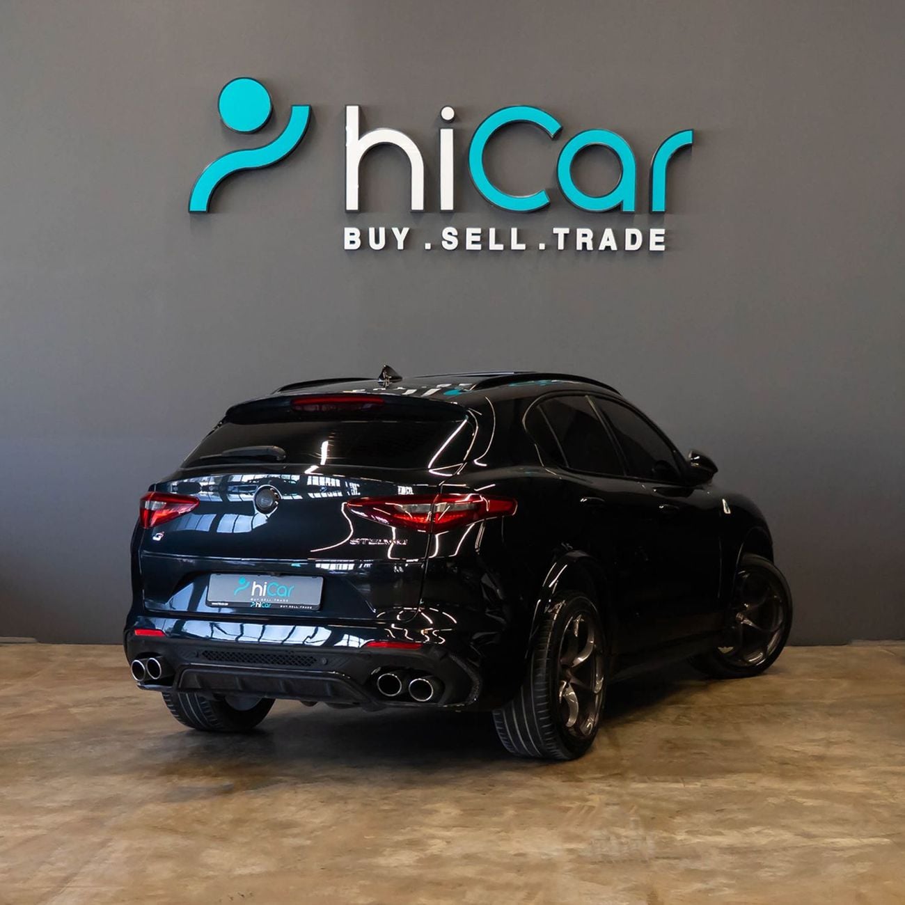 Alfa Romeo Stelvio Quadrifoglio 2.9L (503 HP) AED 2,299 P.M • 0% Downpayment • Alfa Romeo Stelvio Quadrifoglio • 1 Year