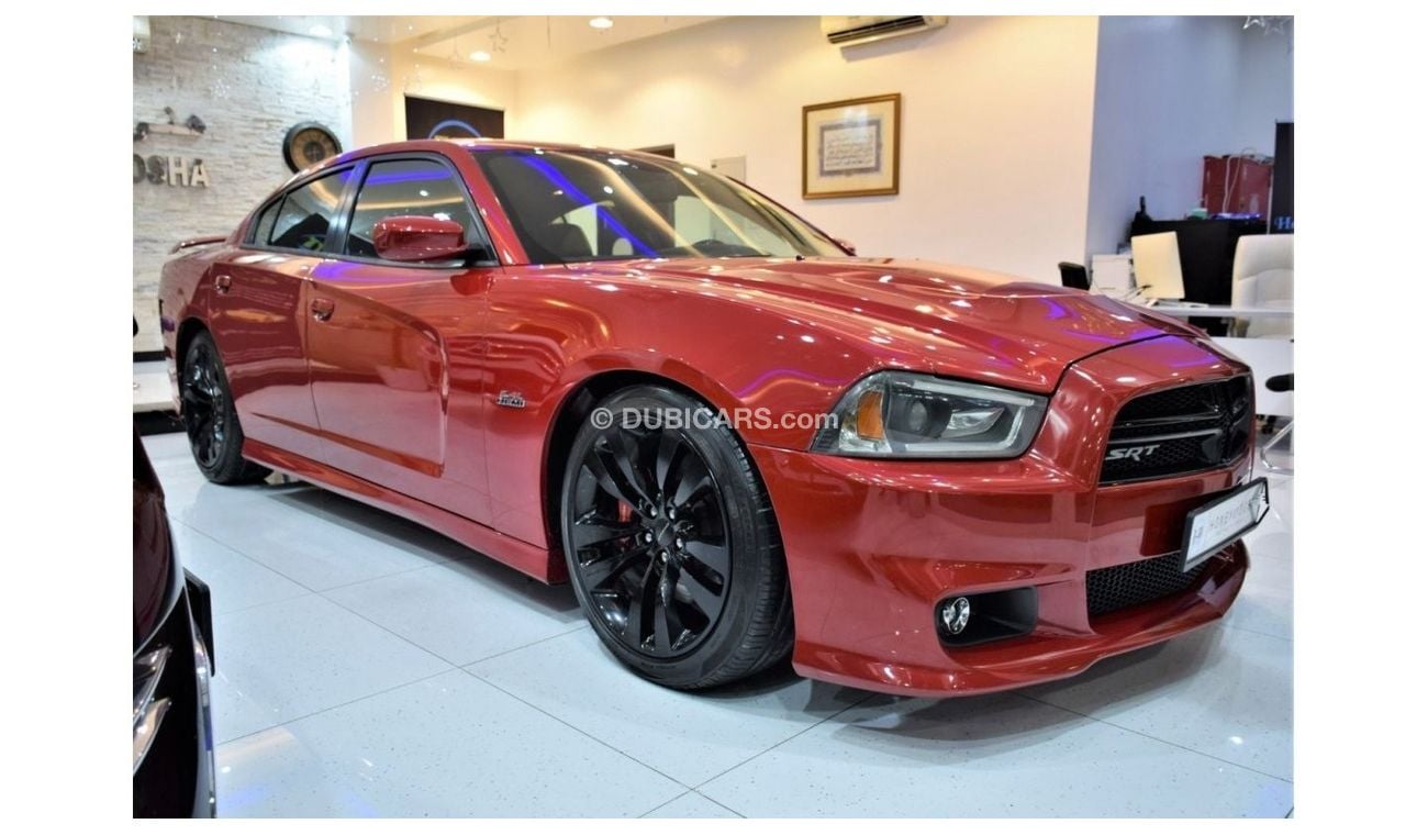دودج تشارجر EXCELLENT DEAL for our Dodge Charger SRT 6.4L HEMI 2014 Model!! in Red Color! GCC Specs