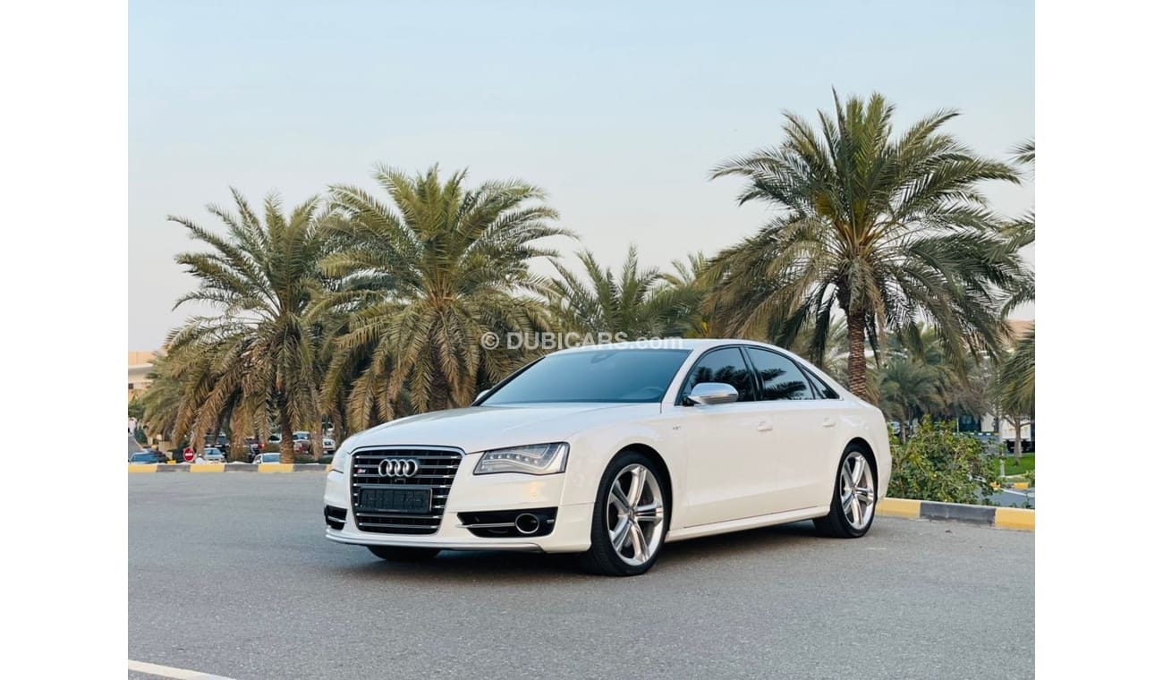 Audi S8 TFSI quattro Top AUDI S8 MODEL 2014 GCC SPACE FULL OPTION FULL SERVER HISTORY IN COMPANY