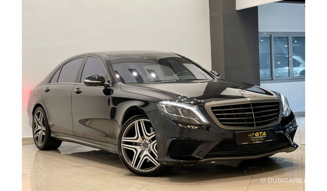 مرسيدس بنز CLS 63 AMG 2014 Mercedes S 63 AMG 4MATIC, Full Service History, Warranty, GCC