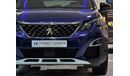 Peugeot 3008 EXCELLENT DEAL for our Peugeot 3008 GT-Line 2018 Model!! in Blue Color! GCC Specs