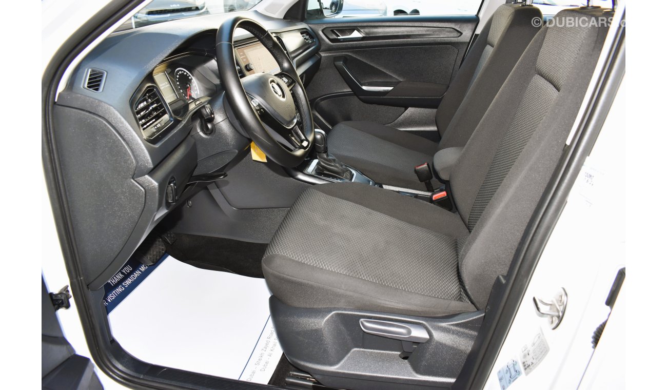 Volkswagen T ROC AED 1119 PM | 1.4L T LIFE GCC DEALER WARRANTY