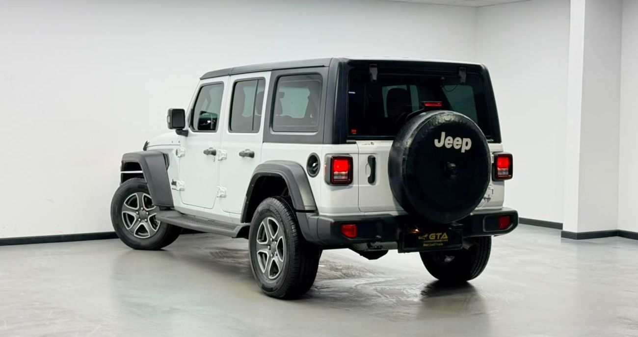 جيب رانجلر أنليميتد SPORT 2023 Jeep Wrangler Unlimited Sport, Warranty, Full Jeep Service History, Fully Loaded, GCC