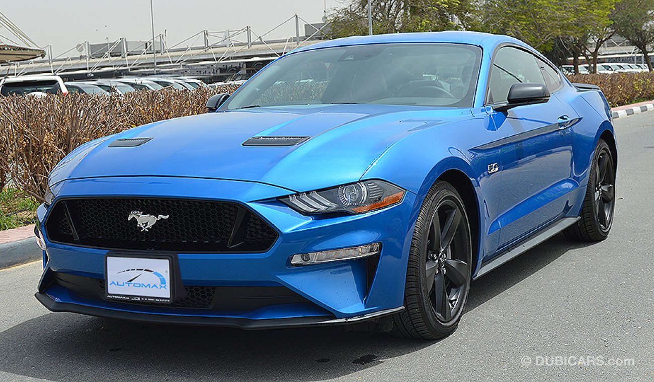 Ford Mustang GT Premium 5.0 V8 GCC, Digital Cluster, 0km w/ 3Years or 100K km WTY and 60K km SERV at Al Tayer