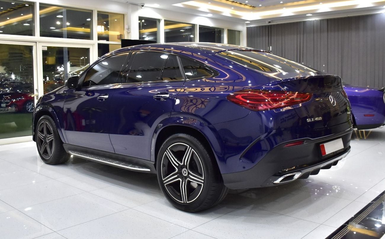 مرسيدس بنز GLE 450 AMG EXCELLENT DEAL for our Mercedes Benz GLE 450 4Matic ( 2025 Model ) in Blue Color GCC Specs