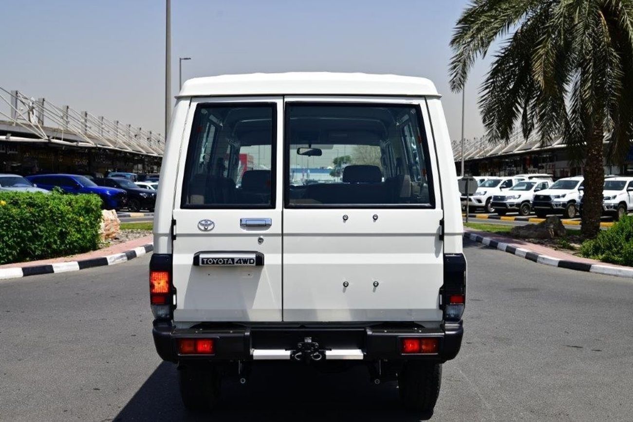 Toyota Land Cruiser 70 2025 TOYOTA LAND CRUISER 78 HARDTOP LWB 2.8LDIESEL 9-SEATER 4WD   MANUAL TRANSMISSION– EURO4