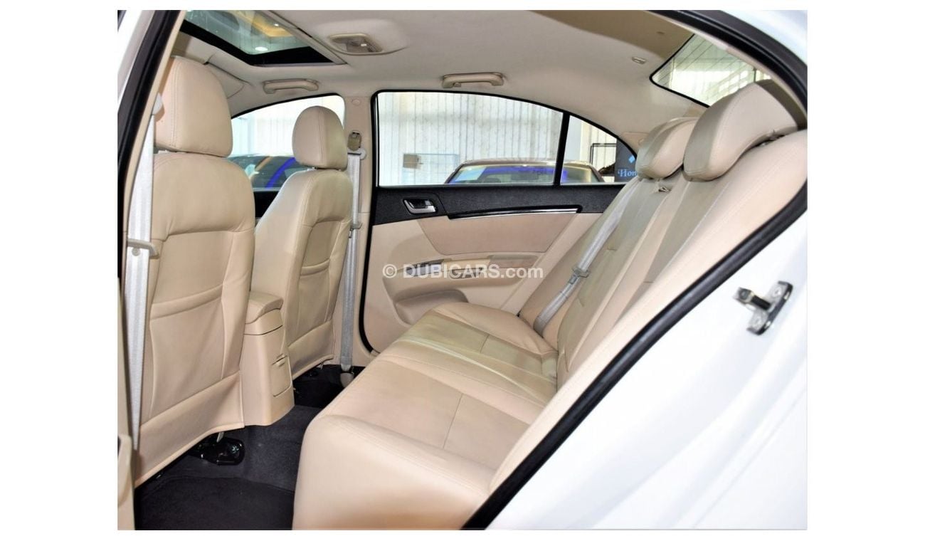جيلي إمجراند 7 AED 254 Per Month / 0% D.P | Geely Emgrand 7 ( 2015 Model! ) in White Color! GCC Specs