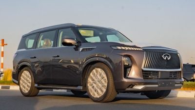 إنفينيتي QX80 2026 Infiniti QX80 Sensory 3.5L AT Petrol (Bronze-Tan)