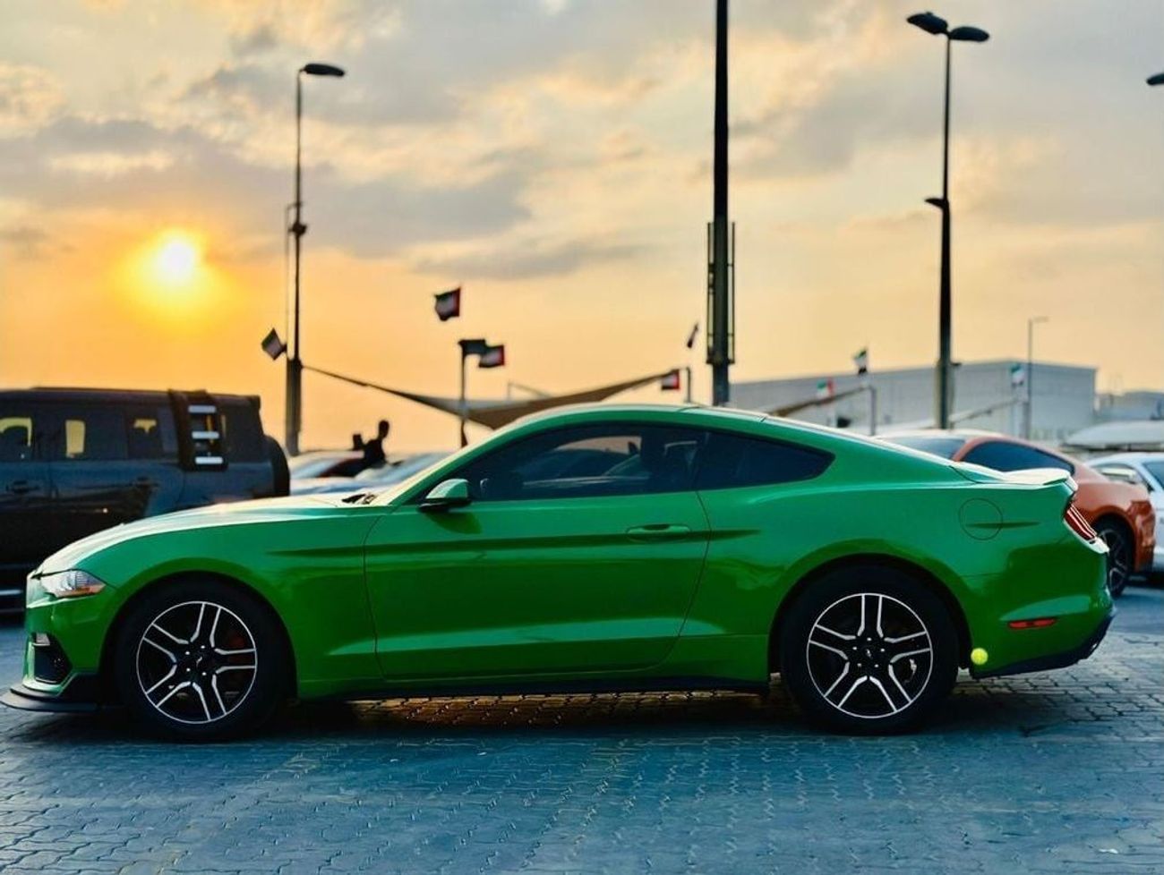 Ford Mustang EcoBoost Premium | Monthly AED 720/- | 0% DP | Digital Cluster | Active Exhaust | # 04908