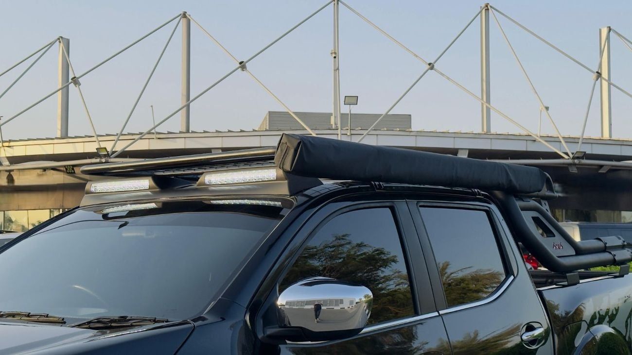 نيسان نافارا Double Cab | 2.3L Diesel Auto | RHD | Premium Roof Rack & Camping Setup | 2WD