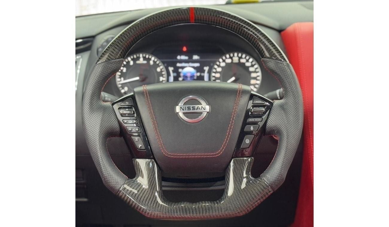 نيسان باترول LE Platinum 5.6L 2021 Nissan Patrol Platinum V8, Warranty, Nov 2025 Nissan Service Pack, Full Option