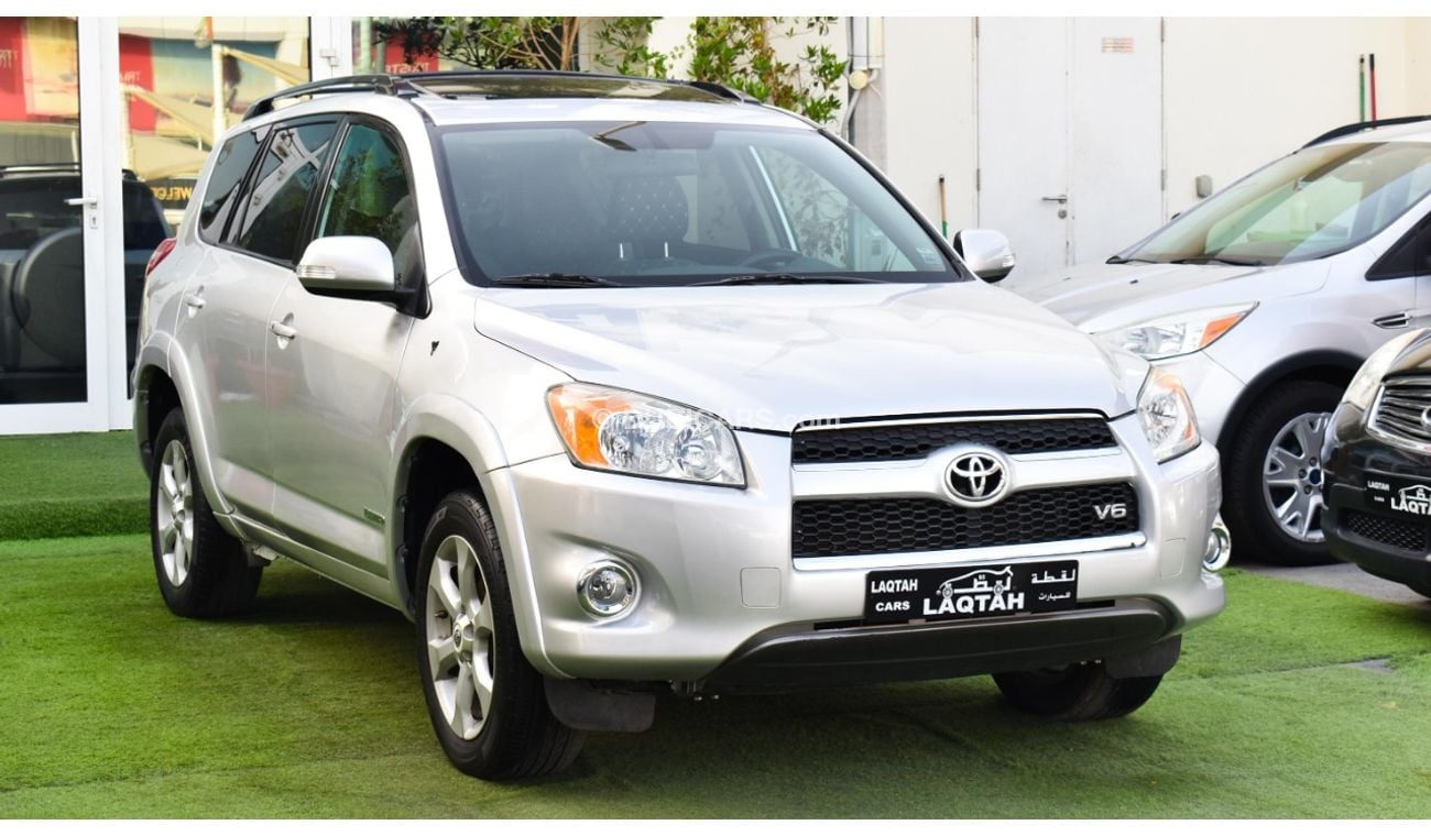 تويوتا راف ٤ موديل 2011 وار أمريكى بصمة  فتحة جلد مثبت سرعة تحكم رنجات حساسات شاشة كاميرا جناح بحالة ممتازة