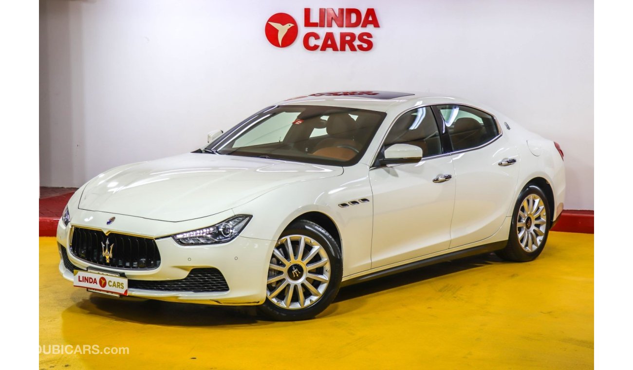 Maserati Ghibli Maserati Ghibli 2017 GCC with Zero Down-Payment.