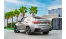 بي أم دبليو X6 xDrive50i M-Kit | 4,013 P.M  | 0% Downpayment | High Spec! | Extraordinary Condition!