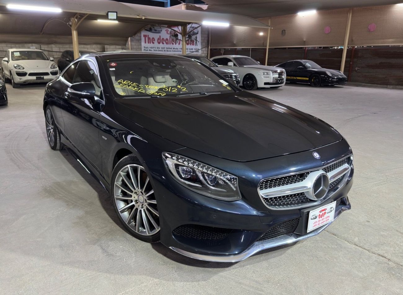Mercedes-Benz S 550 Coupe MERCEDES S550 COUPE EDITION 1 2015 | ANTHRACITE BLUE EXTERIOR | CRYSTAL GREY INTERIOR | 6 BUTTONS