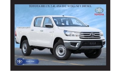 Toyota Hilux TOYOTA HILUX 2.4L 4X4 DC STD(i) MT DSL