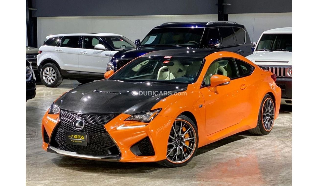 Lexus RC F 2016 Lexus RC F Carbon, April 2021 Agency Warranty, Full Lexus Service History, GCC