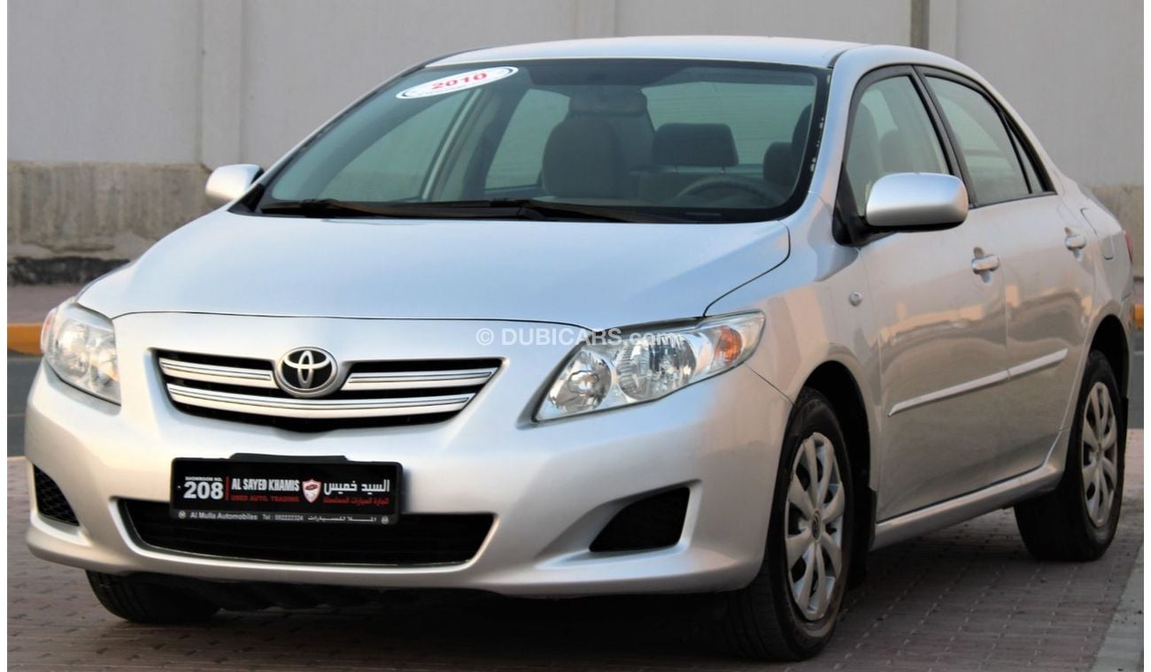 Toyota Corolla Toyota Corolla 2010 GCC, in excellent condition, without accidents, very clean from inside and outsi