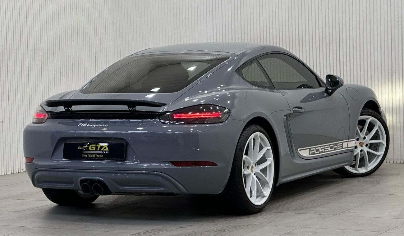 Porsche 718 Cayman Std 2.0L A/T 2023 Porsche 718 Cayman Style Edition, Agency Warranty Till Aug/25, Full Service Histor
