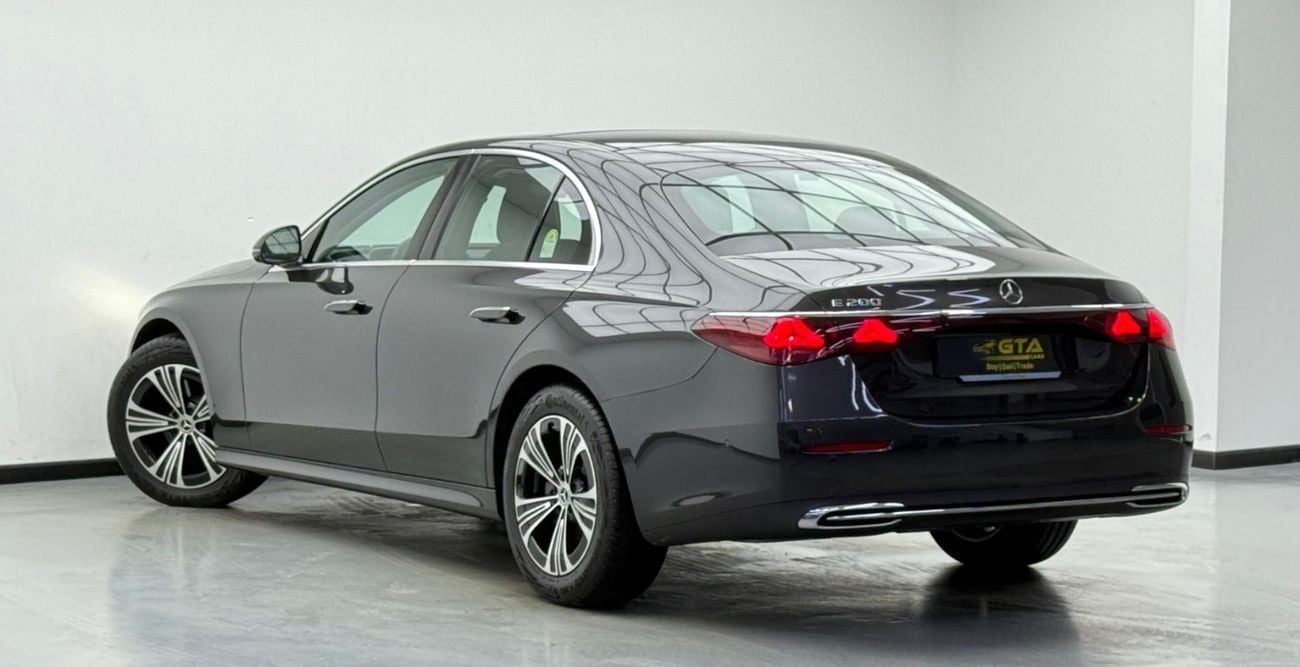 مرسيدس بنز E200 2.0L 2024 Mercedes Benz E200 AMG, Warranty, Fully Loaded, Very Low Kms, Excellent Condition, Korean