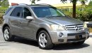 Mercedes-Benz ML 500 MERCEDES ML 500 - V8 - AMERICAN CAR -4 TIRES NEW - EXCELLENT CONDITION -