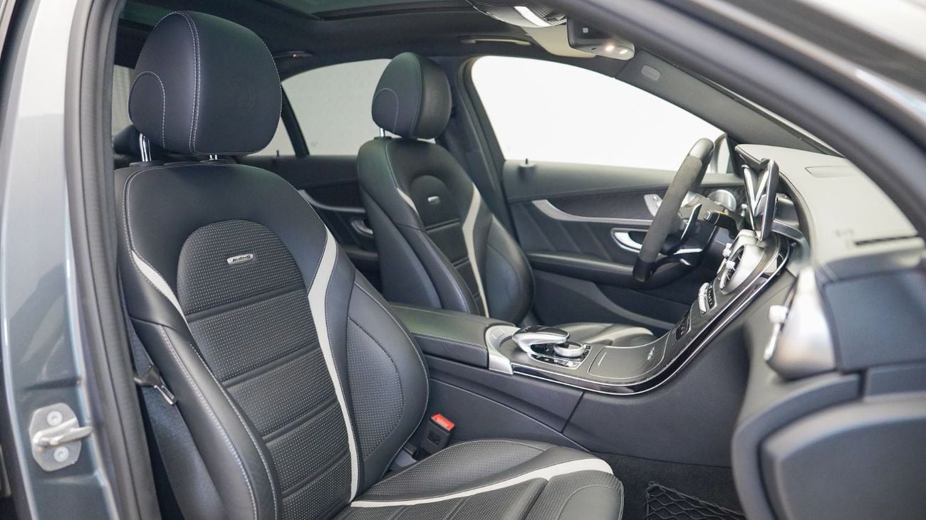 Mercedes-Benz C 63 S AMG | AED 3,685 PM | Warranty 2027, Low KM | Ramadan Offer