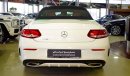 مرسيدس بنز C200 CABRIO with Black Soft Top low mileage