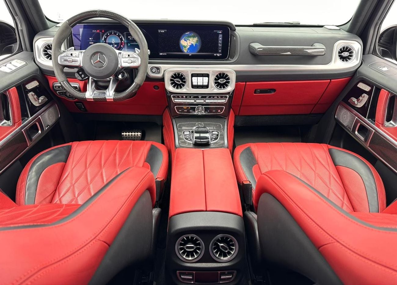 Mercedes Benz G63 AMG 2022 Mercedes-Benz G63 AMG, June 2027 Mercedes EMC Warranty + Service Contract, FSH, GCC
