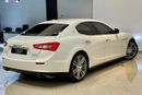 Maserati Ghibli 2015 Maserati Ghibli SQ4, Warranty, Maserati Service History, Low KMs, GCC