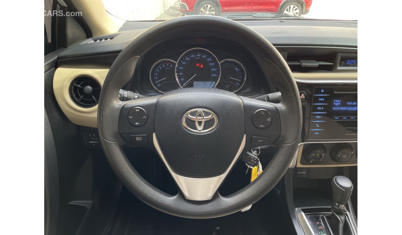 Toyota Corolla 1.6L | SE|  GCC | EXCELLENT CONDITION | FREE 2 YEAR WARRANTY | FREE REGISTRATION | 1 YEAR FREE INSUR