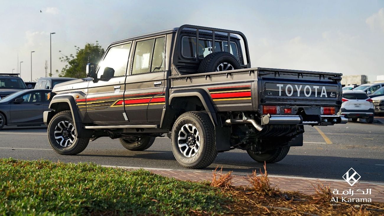 تويوتا لاند كروزر بيك آب 2.8 لتر | ديزل LX كامل المواصفات | ناقل حركة أوتوماتيكي | دفع رباعي | قفل تفاضلي | مثبت سرعة