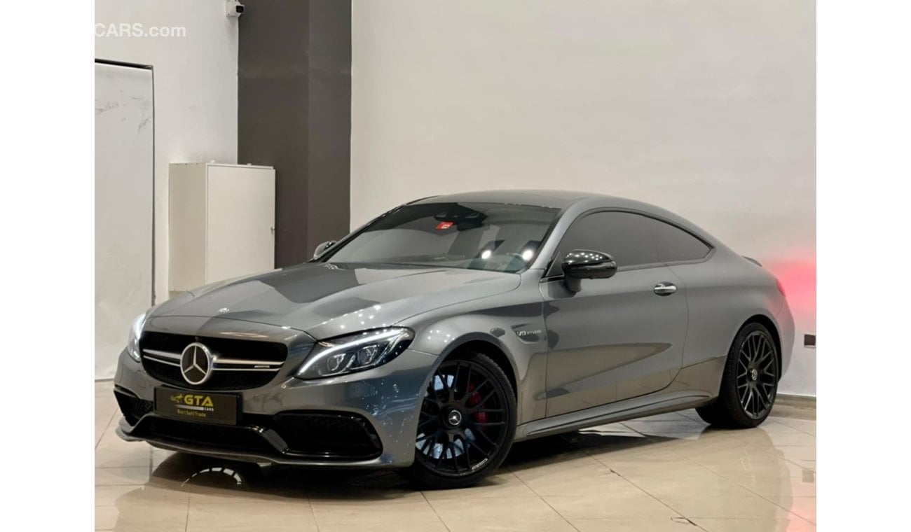 مرسيدس بنز C 63 كوبيه 2017 Mercedes AMG C63-S Coupe, Mercedes Warranty-Full Service History, GCC