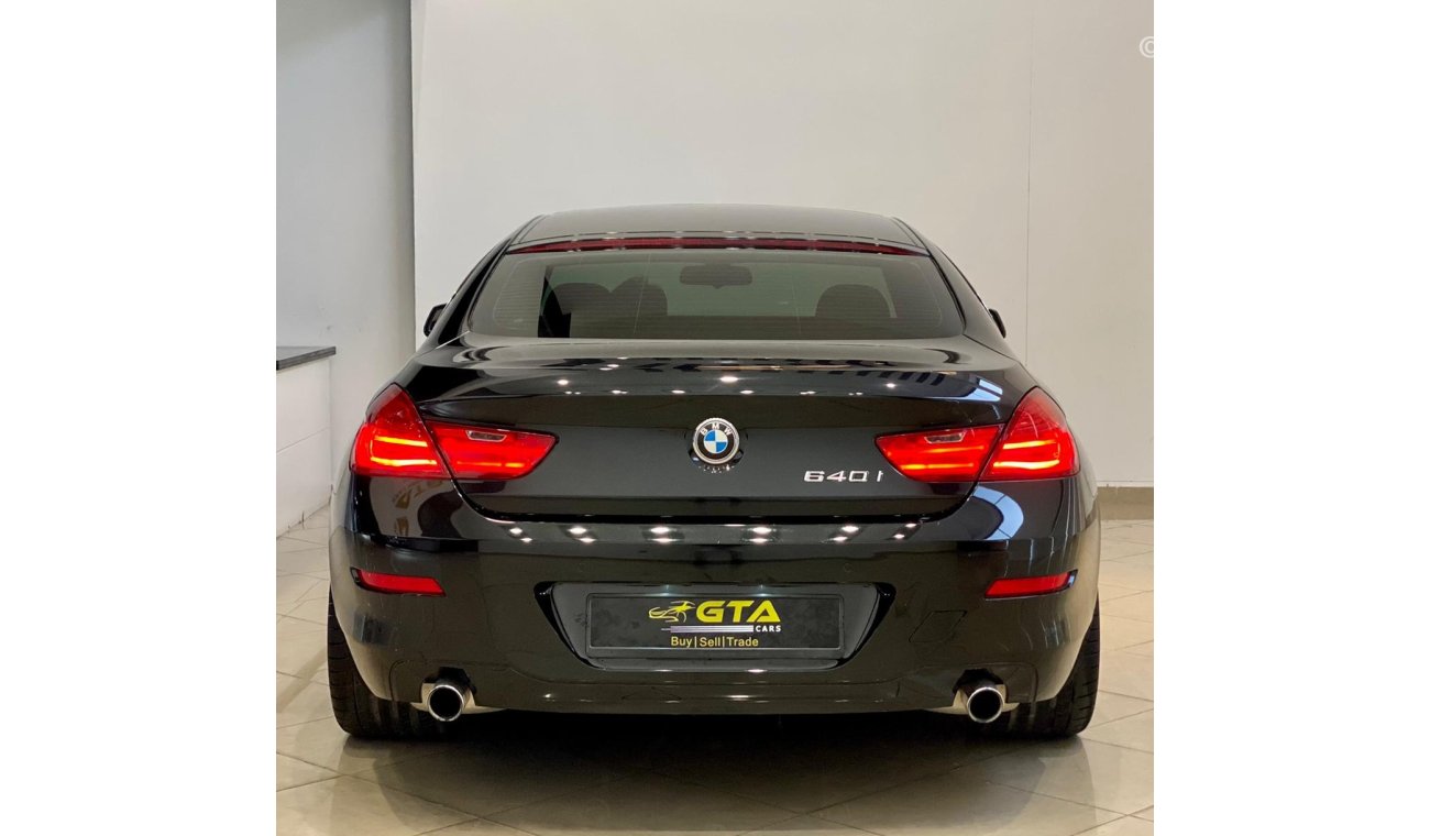 BMW 640i 2015 BMW 640i Grand Coupe, Warranty, Service History, GCC