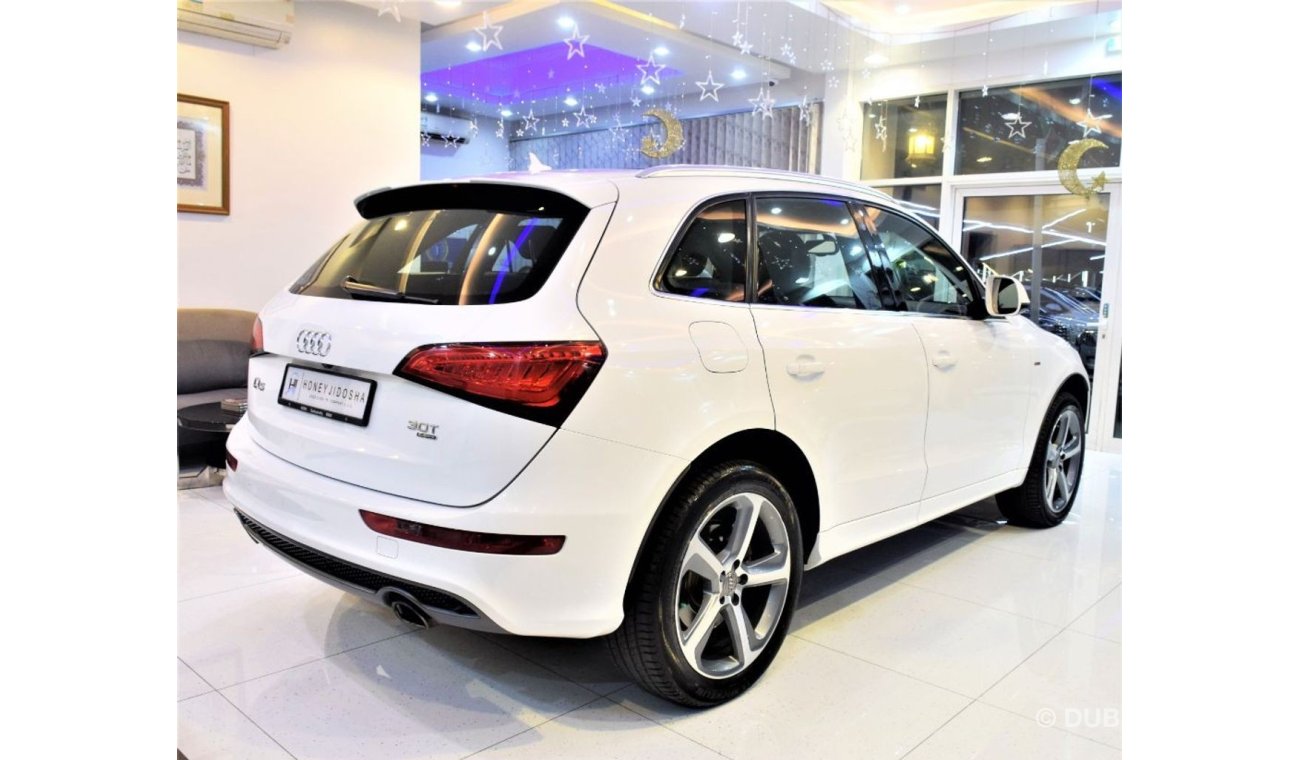 Audi Q5 AMAZING Audi Q5 S-Line Quattro 2013 Model!! in White Color! GCC Specs