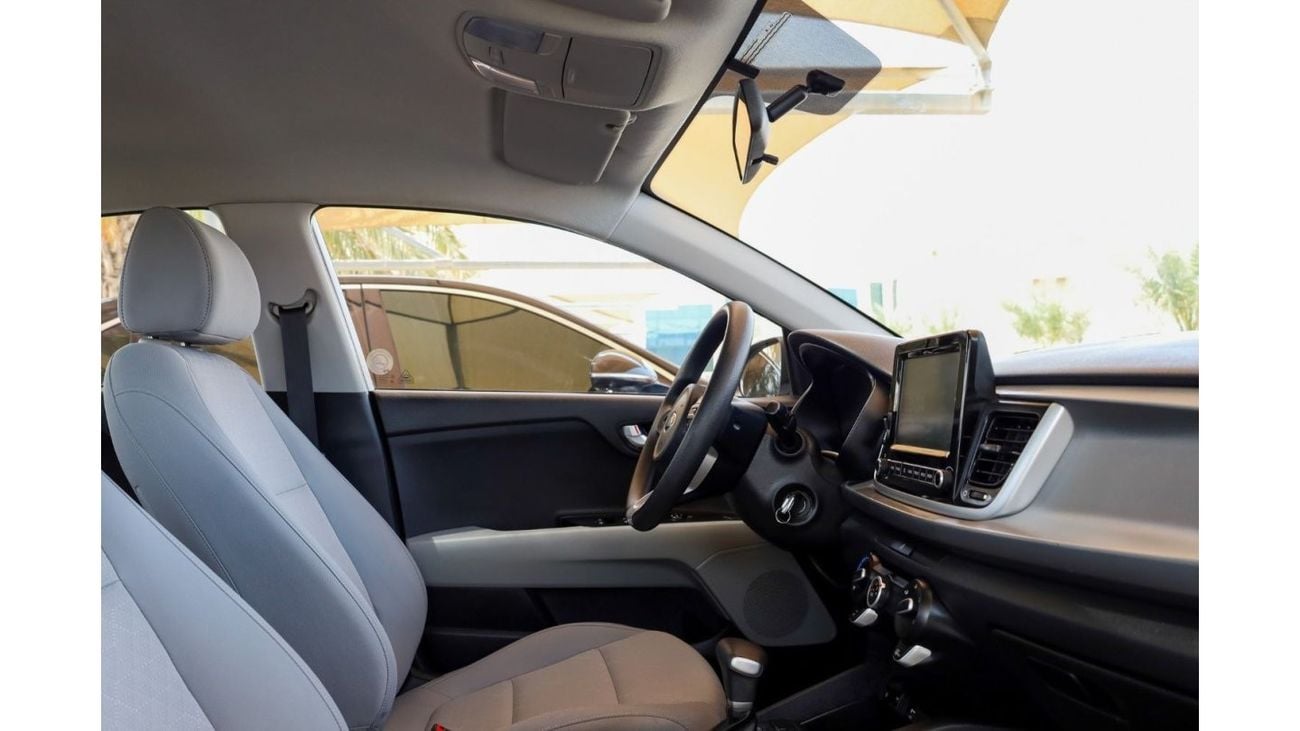 Kia Rio Kia Rio 2021 GCC under Agency Warranty with Flexible Down-Payment.