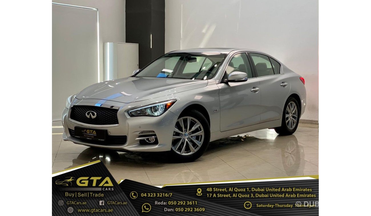 Infiniti Q50 2017 Infiniti Q50 Premium, Warranty, Full Service History, Low Kms, GCC