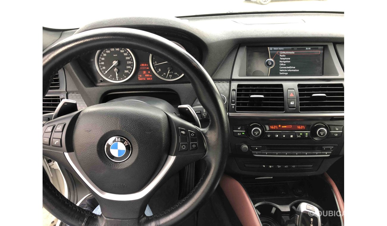 BMW X6 BM X6 2012 خليجي بدون صبغ او حوادث