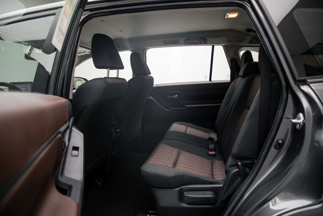 Toyota Innova GL 2.0L - GREY METALLIC INSIDE BLACK & BROWN | EXPORT ONLY