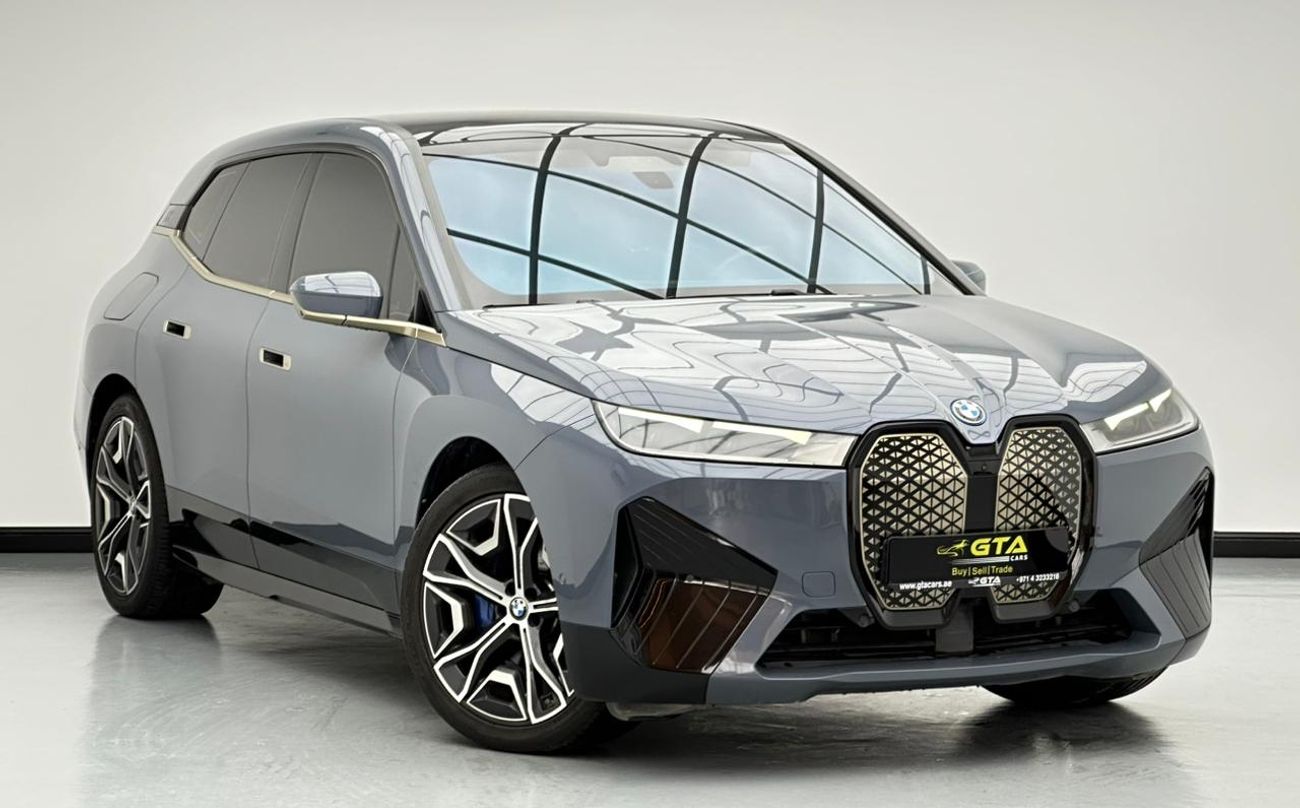 BMW iX 2023 BMW iX xDrive40i, BMW Warranty + Service Contract, BMW Full Service History, GCC