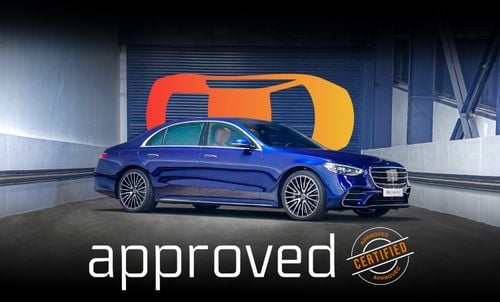 Mercedes-Benz S 450 4M 3.0L (367 HP) | AED 7,081 PM | Rear Ent, Special Colour, Low KM | S 450 AMG Line