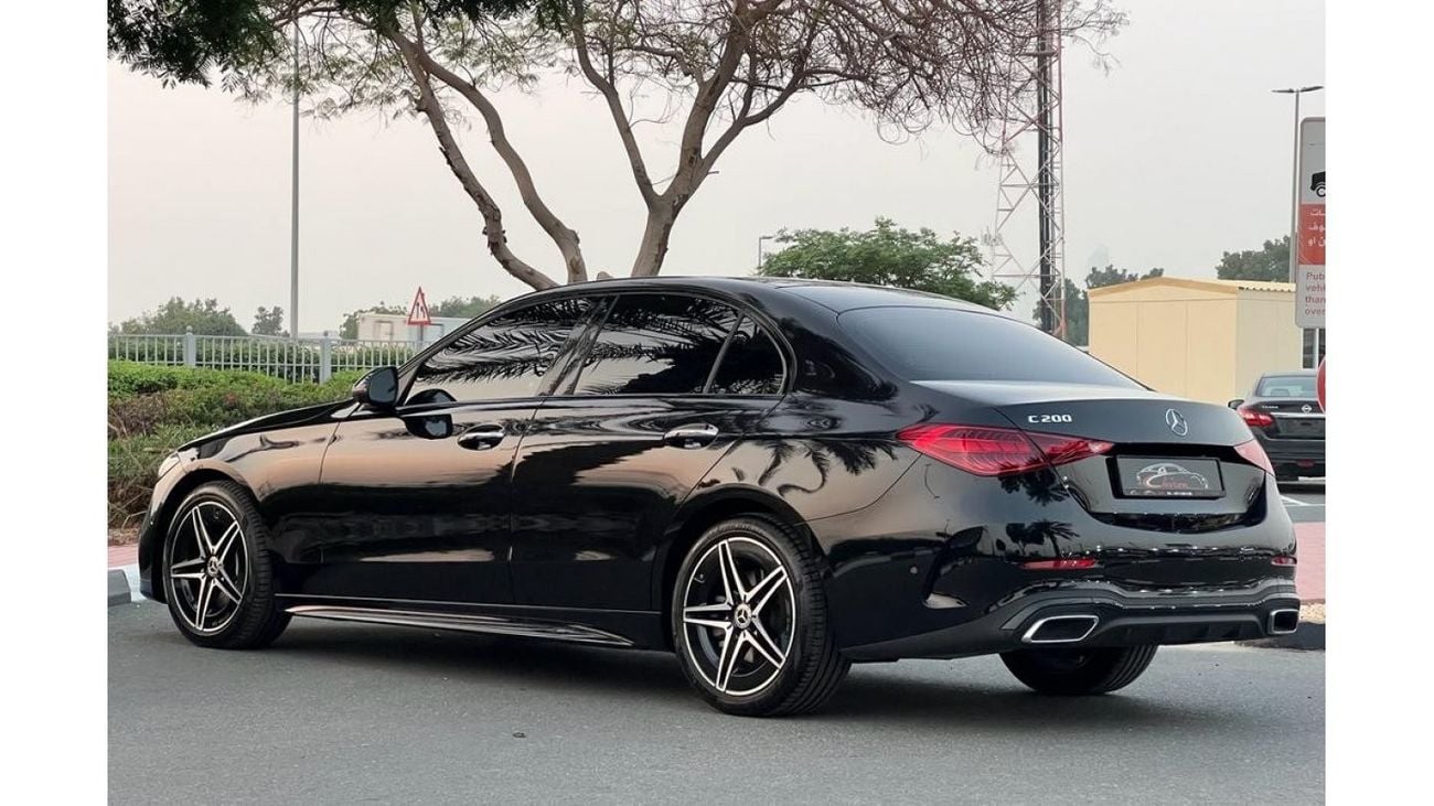 Mercedes-Benz C 200 MERCEDES BENZ C200 2023 GCC 1.5L AMG PACKAGE UNDER WARRANTY 5 YEARS SERVICE CONTRACT
