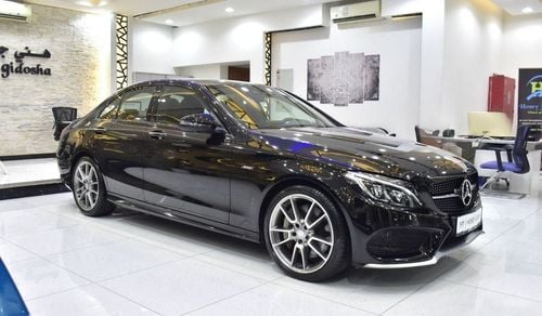 Mercedes Benz C450  EXCELLENT DEAL for our Mercedes Benz C450 4Matic ( 2016 Model ) in Black Color GCC Specs