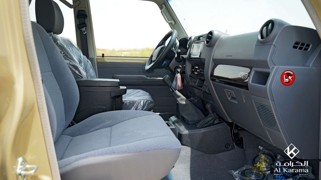 تويوتا لاند كروزر 70 تويوتا لاند كروزر ٧٦ هارد توب | LX | محرك V6 سعة ٤.٠ لتر | ضاغط هواء | عجلات معدنية | قفل تفاضلي | ك