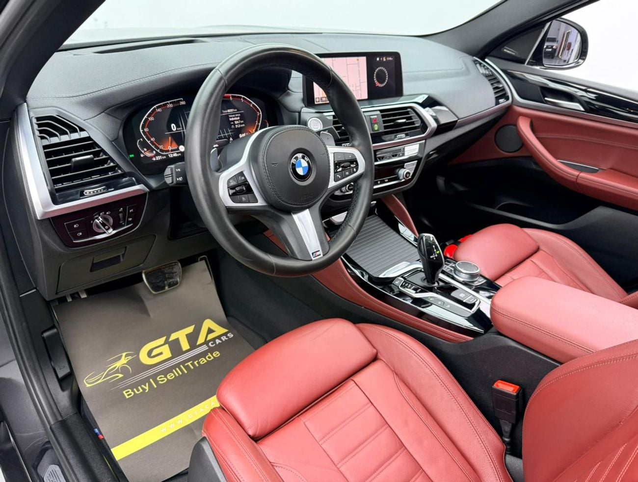 بي أم دبليو X4 2021 BMW X4 xDrive30i M-Sport, Warranty, Full BMW Service History, Excellent Condition, GCC