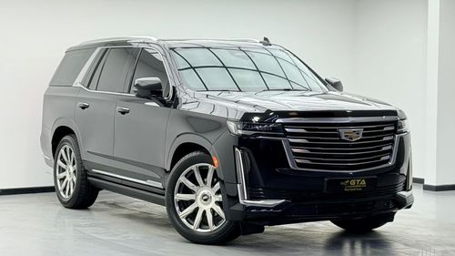 Cadillac Escalade Premium Luxury Platinum 6.2L 4WD 2021 Cadillac Escalade Premium Luxury Platinum, Warranty, Full Cadi