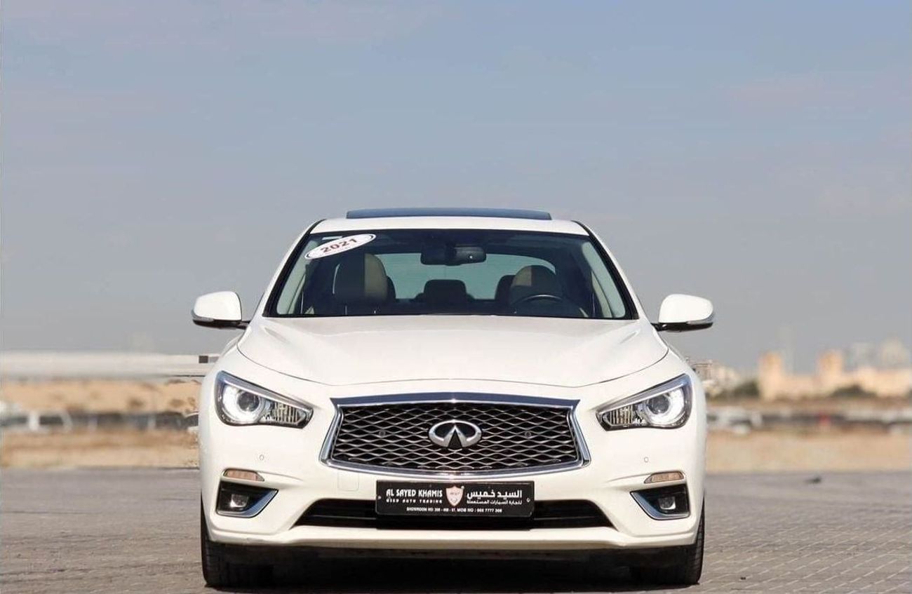 إنفينيتي Q50 إنفينيتي Q50 سبورت (V37) 2021، سيدان بأربعة أبواب، 3 لتر 6 أسطوانات بنزين، أوتوماتيكية، دفع خلفي