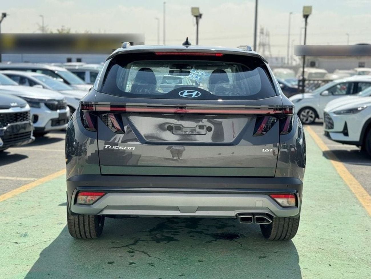 هيونداي توسون PREMIUM HYUNDAI TUCSON 1.6T - 2025 MODEL - GRAY COLOR