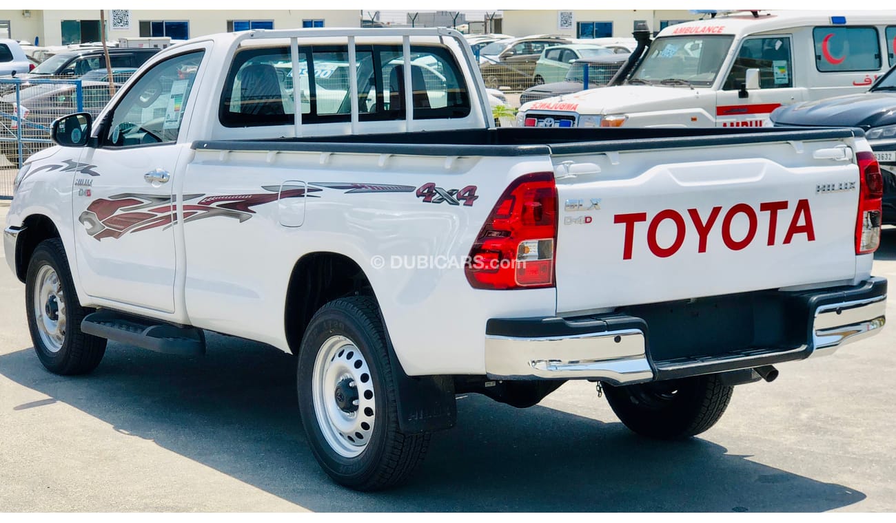 Toyota Hilux 2.4L DIESEL 4X4 MANUAL SINGLE CABIN (FOR LOCAL AND EXPORT)