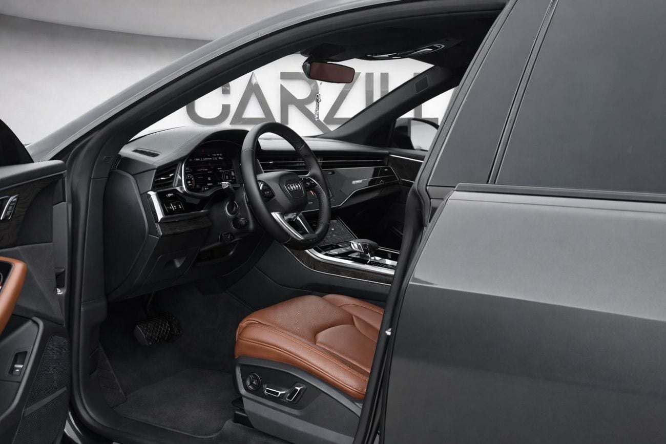 Audi Q8 55 TFSI quattro S-Line 3.0L (340 HP) RAMADAN OFFER l AED 3,329 P.M l 0% Downpayment l S-Line